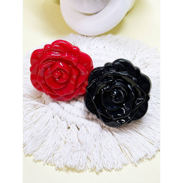 Rose Compact Travel Portable Mirror