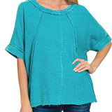 Gauze Raglan Sleeve Shirt
