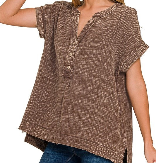 "Gauzy" Top
