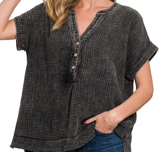 "Celebrate" Gauze Top