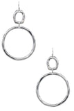 2-layered Dangle Earrings