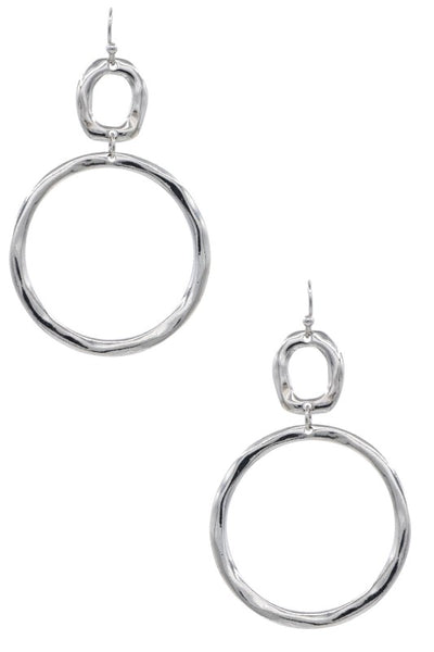 2-layered Dangle Earrings