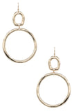 2-layered Dangle Earrings