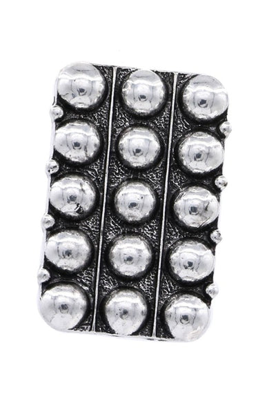 Western Rectangle Bubble Earrings