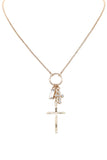 Cross Charm Necklace