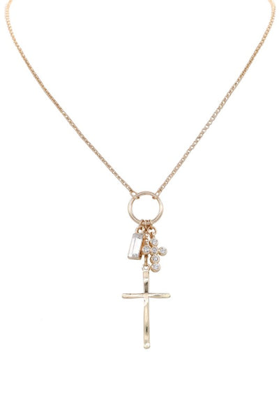 Cross Charm Necklace