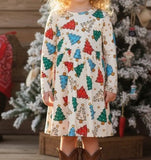 Christmas Tree Girls Dress