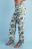 "Blues" Floral Bottoms