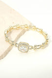 Industrial Hinged Bangle Bracelet