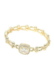 Industrial Hinged Bangle Bracelet