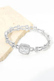 Industrial Hinged Bangle Bracelet
