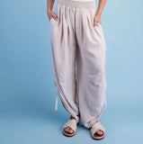 Striped Barrel Pants