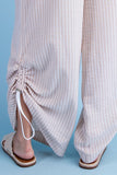 Striped Barrel Pants