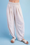 Striped Barrel Pants