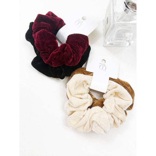 Velvet DUO Soft Textured Scrunchie