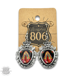 Our Lady of Guadalupe earring