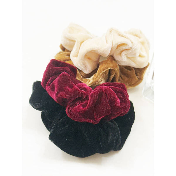 Velvet DUO Soft Textured Scrunchie