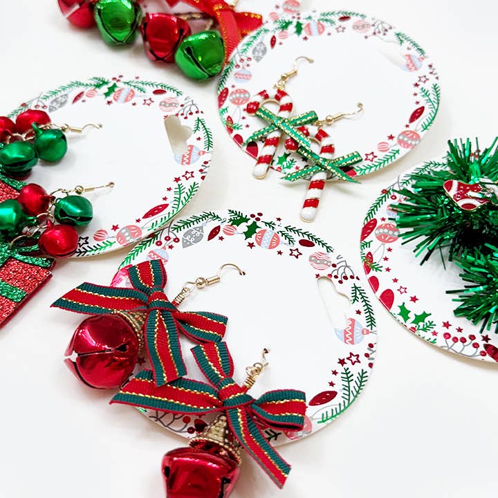 Christmas Dangle Earring Set