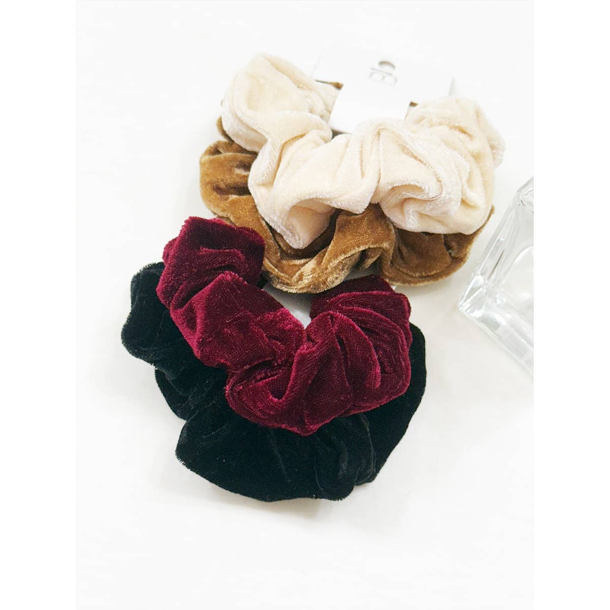 Velvet DUO Soft Textured Scrunchie