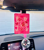 Christian Felt Freshie Car Air Freshener