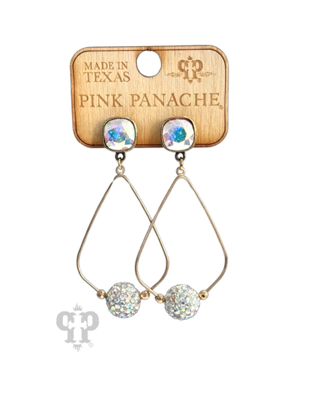 Pave rhinestone Austrian crystal by Pink Panache