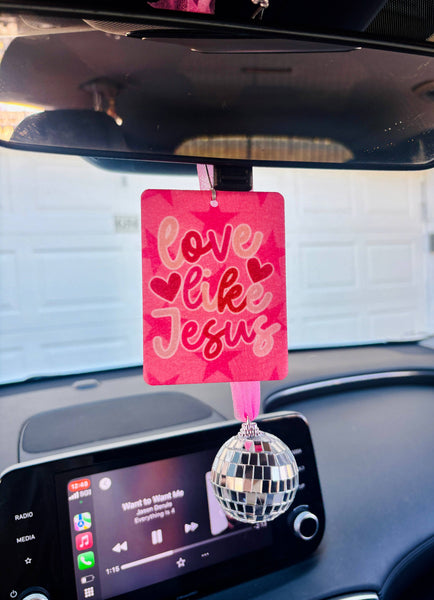 Christian Felt Freshie Car Air Freshener