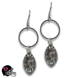 Football Game Day earring with Austrian crystals