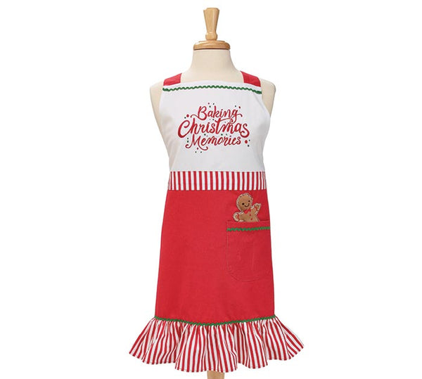 BAKING CHRISTMAS MEMORIES ADULT APRON