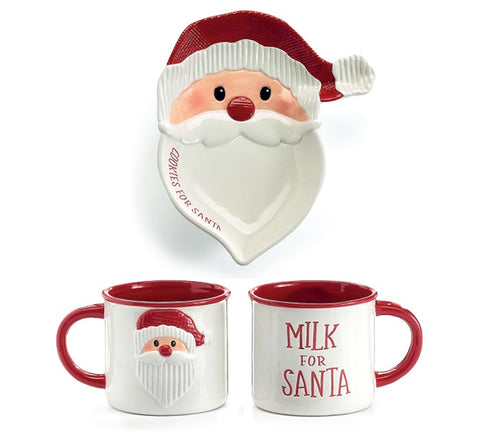 COOKIES/MILK FOR SANTA GIFT SET