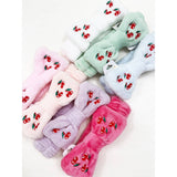 Cherry Embroidery Facial Spa Headband