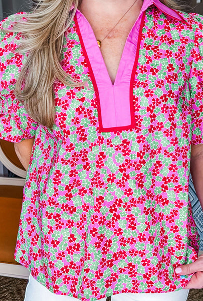 Rose Blooms Top