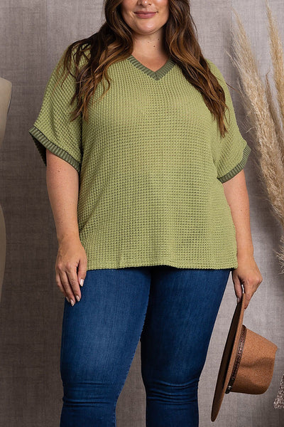 "Blossom" Curvy Size Top
