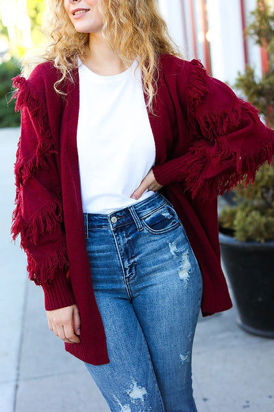 "On the Fringe" Sweater