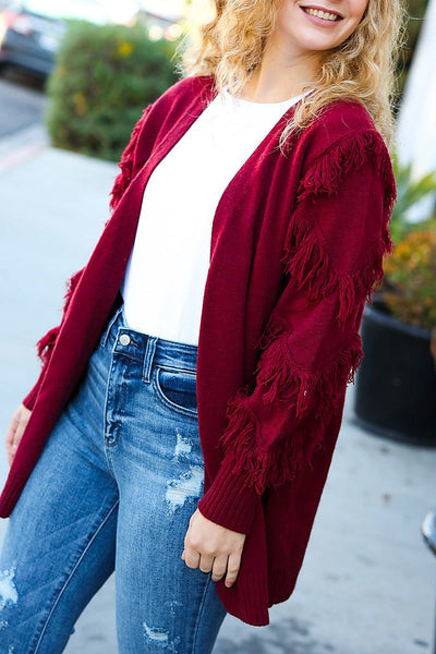 "On the Fringe" Sweater