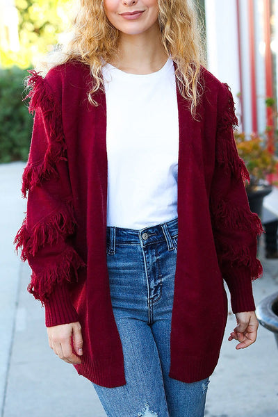 "On the Fringe" Sweater