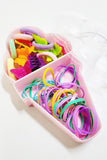 Ice Cream Cone Container Hair Accessory Set