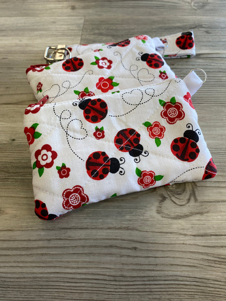 "The Boxy" Handmade Quilted Make Up Bag