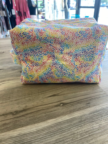 "The Boxy" Handmade Quilted Make Up Bag