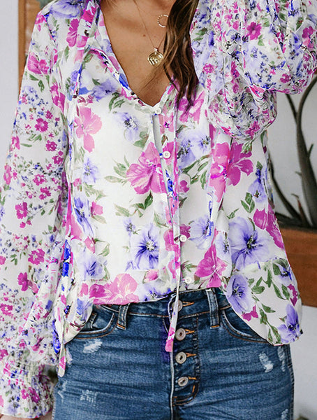 Cakewalk Floral Smocked Top
