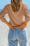 Waffle Long Sleeve Top
