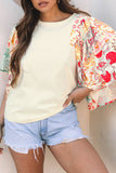 Floral Patchwork Blouse
