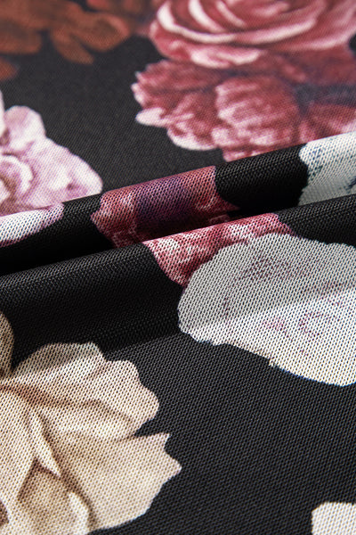 Mesh Floral Top