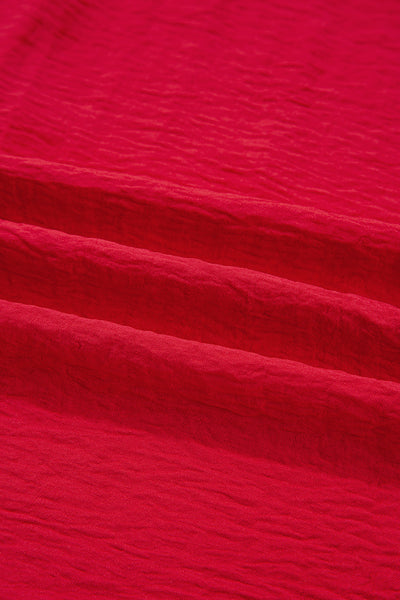 Shirred Oversized Tunic Top