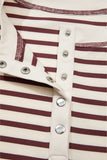 Striped  Henley Top