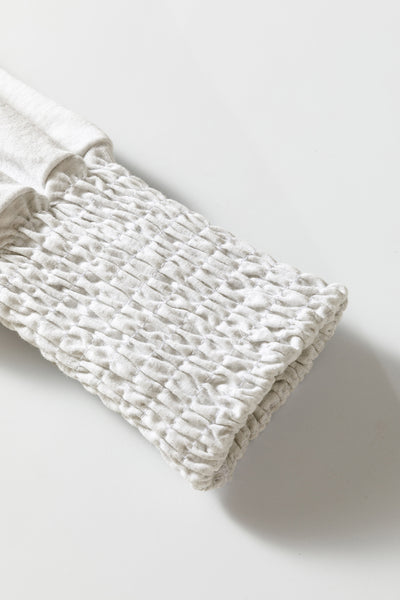 Puff Sleeve Peasant Top