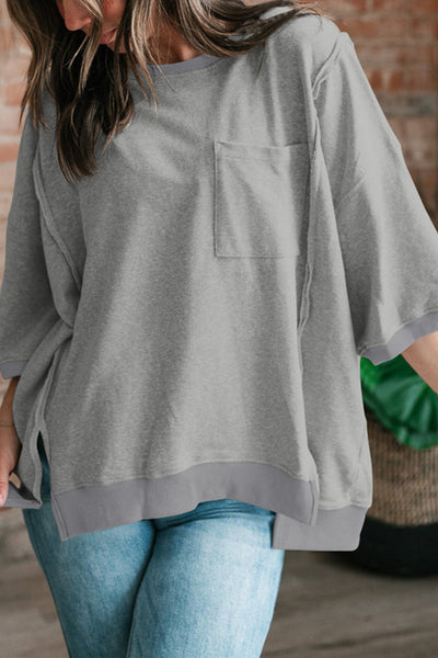 Split Loose T Shirt