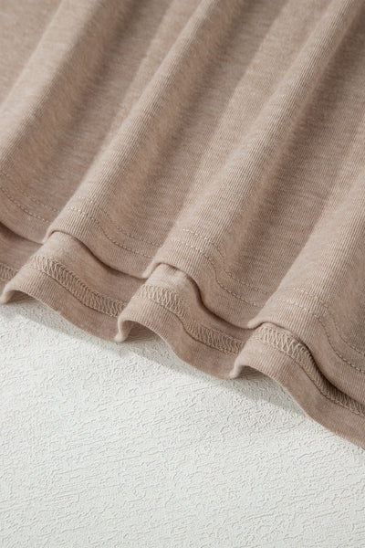 Granny Square Crochet Detail T Shirt