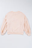 Embroidered Bow Sweatshirt