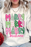 MERRY Christmas Printed Sweatshirt