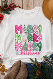 MERRY Christmas Printed Sweatshirt
